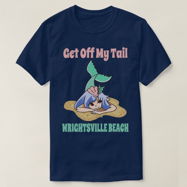 Wrightsville Beach Vacation Niedlich T-Shirt (Design vorne)
