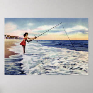 Wrightsville Strand-North Poster