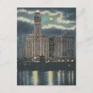 Wrigley Building Chicago Postkarte