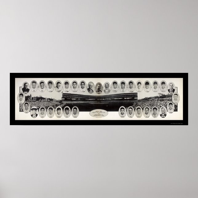 Wrigley Field Cubs Foto 1929 Poster (Vorne)