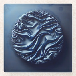 wrinkled satin glasuntersetzer