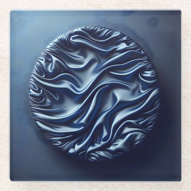 wrinkled satin  glasuntersetzer (Vorderseite)