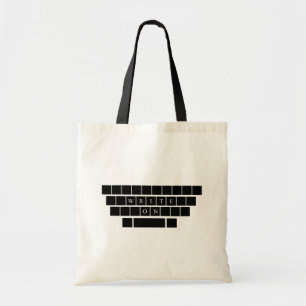 Write On - Tote Bag - Geschenke für ansprechende Tragetasche