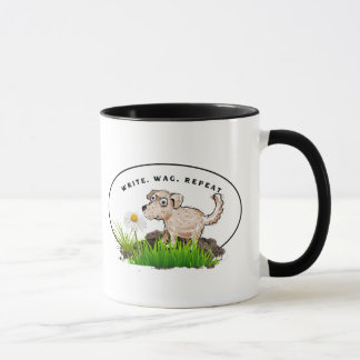 Write Wag Repeat - Writers coffee Tasse