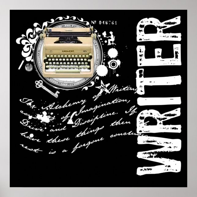 Writer Alchemy Poster (Vorne)