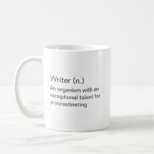 Writer Coffee Tasse