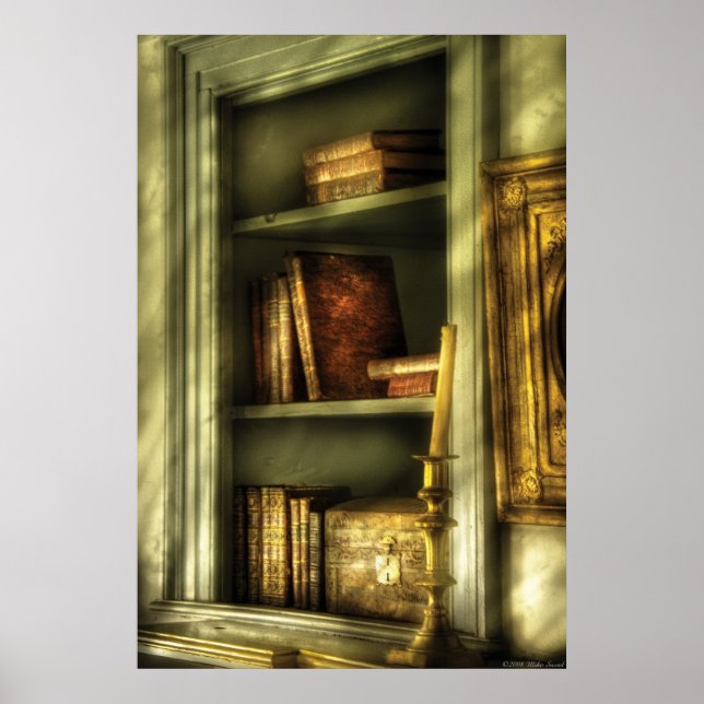 Writer - In der Bibliothek Poster (Vorne)