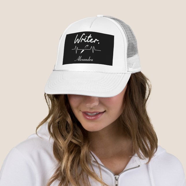 Writer Trucker Hat Truckerkappe (Beispiel)