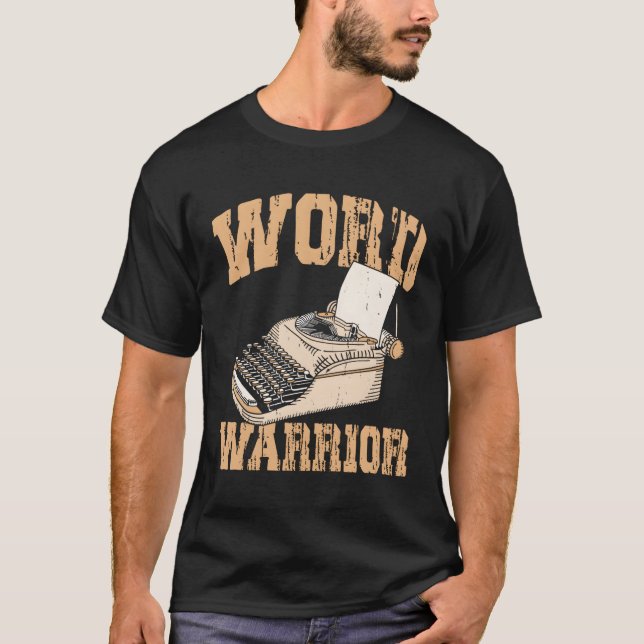 Writer Word Warrior Expert Writer Writer Writi T-Shirt (Vorderseite)
