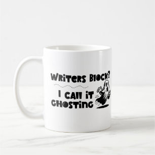 Writer's Block ist Ghosting Kaffeetasse