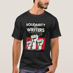 Writers Guild Of America Streik Anti-AI-Chatbot T-Shirt