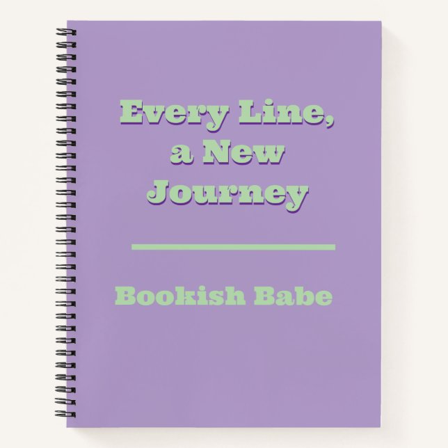 Writers Journal Notizbuch (Vorderseite)