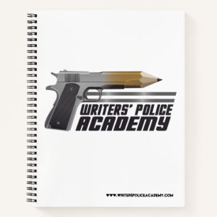 Writers' Police Academy Spiral Notebook  Notizbuch