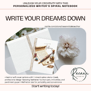 Writers Spiral Notebook Notizbuch