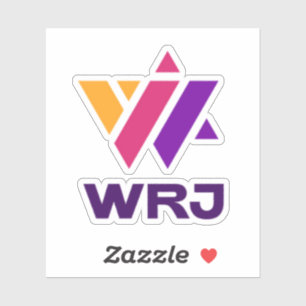 WRJ Laptop Sticker