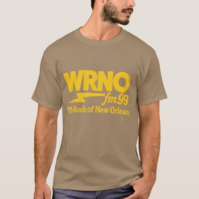WRNO FM 99 Shirt - The Rock of New Orleans R (Vorderseite)