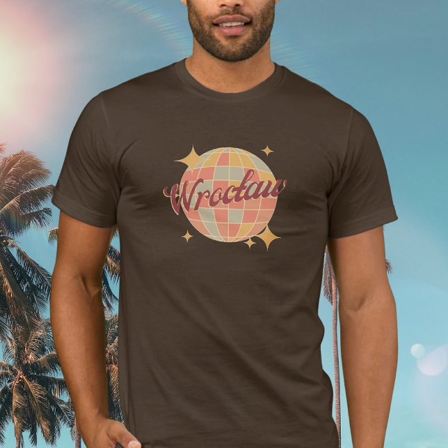 Wrocław Breslau Polen Retro Vintage Diskothek T-Shirt (Von Creator hochgeladen)