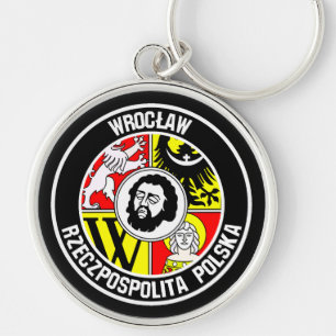Wrocław-RundEmblem Schlüsselanhänger