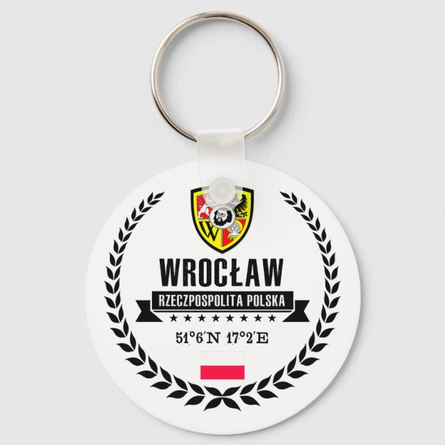 Wrocław Schlüsselanhänger (Vorderseite)