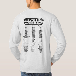 WRWR Weltausflug-lange Hülse T-Shirt