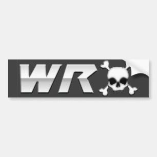 WRX mit Scull Autoaufkleber