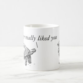 Wry Humor-Tasse der Schildkröte und der Hasen Tasse