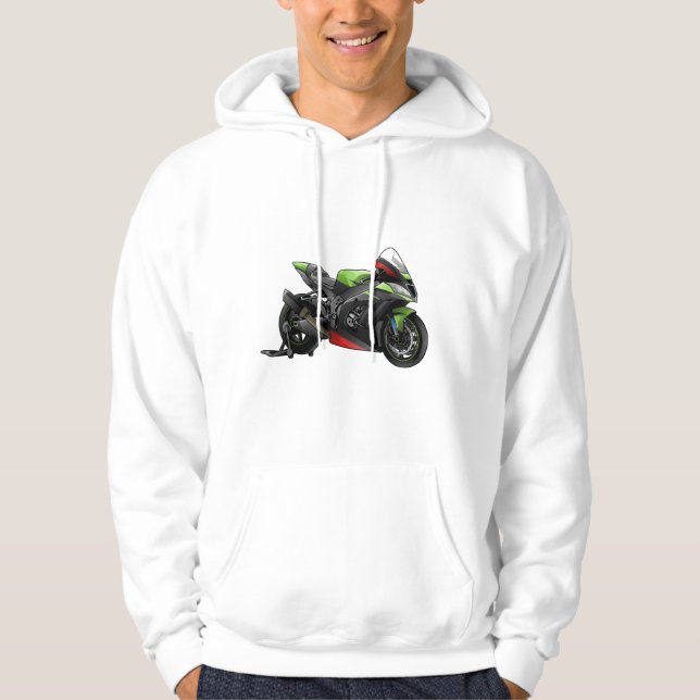 WSBK Kawasaki Hoodie (Vorderseite)