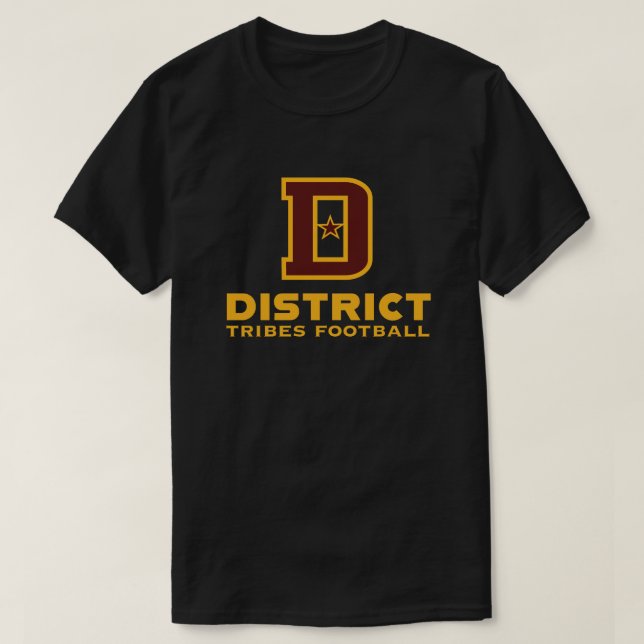 WSH D.C. T - Shirt der Sportbezirksstämme (Design vorne)