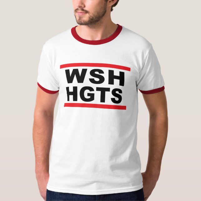 WSH HGTS Hip Hop T-Shirt (Vorderseite)