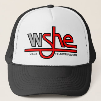 WSHE 103,5 MIAMI FT LAUDERDALE VINTAGES LOGO TRUCKERKAPPE