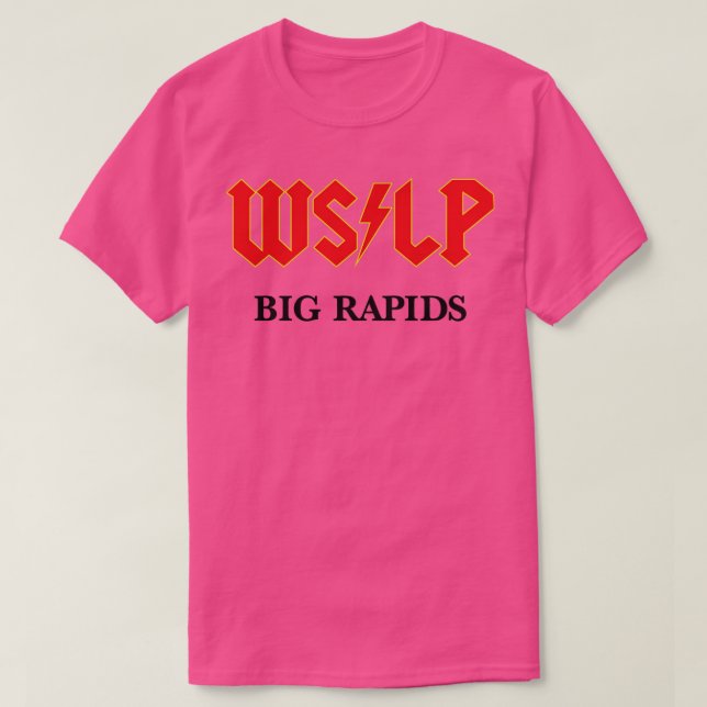 WSLP BIG RAPIDS T-Shirt (Design vorne)