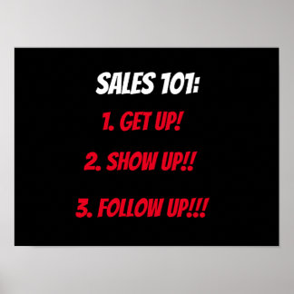 WSN Sales 101 Poster