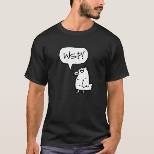 WSP, was oben ist Sarcastic Parrot Illustration Gr T-Shirt