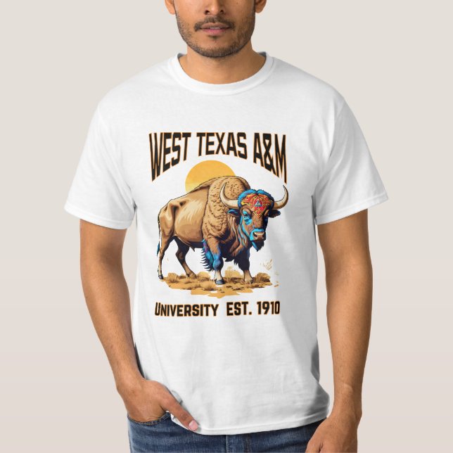WTAMU: West Texas Buffs T-Shirt (Vorderseite)
