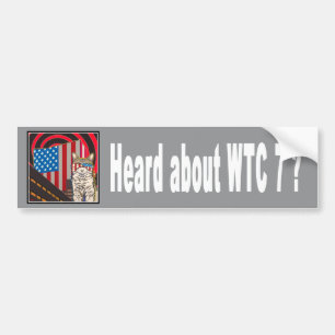 "WTC 7" Autoaufkleber