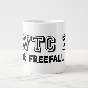 WTC 7 geht mit freier Geschwindigkeit zurück Jumbo-Tasse