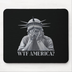 Wtf America_ Anti-Trump Politik und Demokratie Mousepad