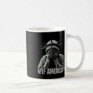 Wtf America zaubert eine Freiheitsstatue als schän Kaffeetasse
