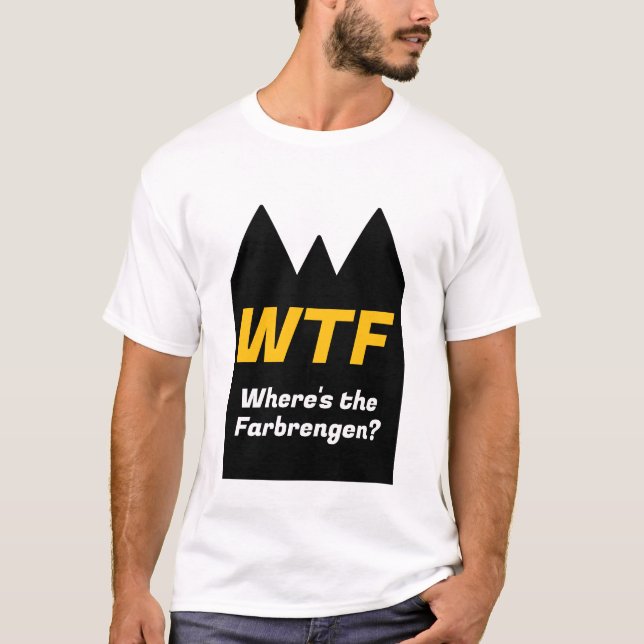 WTF Farbrengen T - Shirt (Vorderseite)