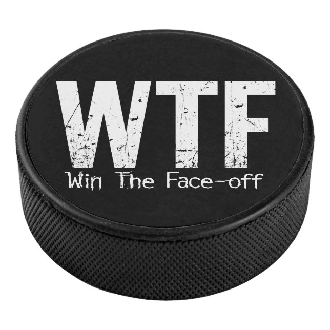 WTF: Gewinnen Sie das Gesicht (Hockey) Eishockey Puck (3/4)