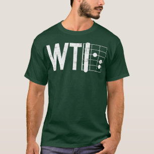 WTF Guitar F Chord T-Shirt