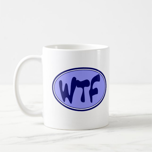 WTF Kaffee-Tasse Kaffeetasse (Links)