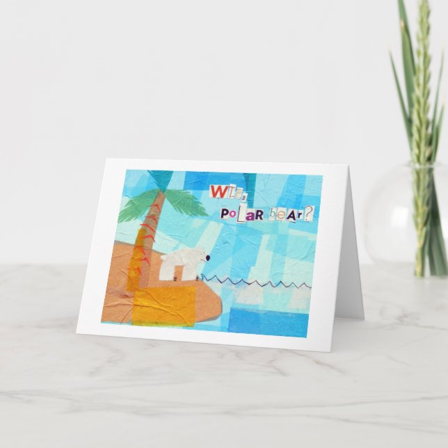 WTF, Polarbär? Karte (Vorderseite)