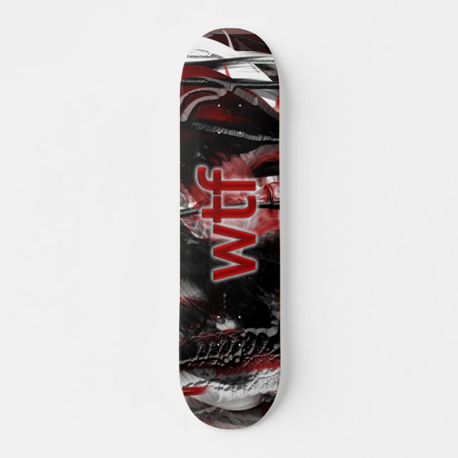 wtf skateboard (Vorne)
