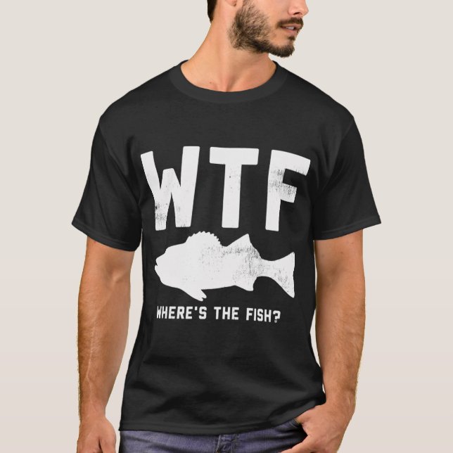 WTF Where's The Fish T-Shirt (Vorderseite)