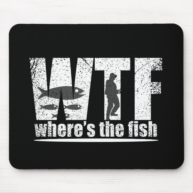 WTF, wo die Fisch-lustigen Fangquoten sind Mousepad (Vorne)