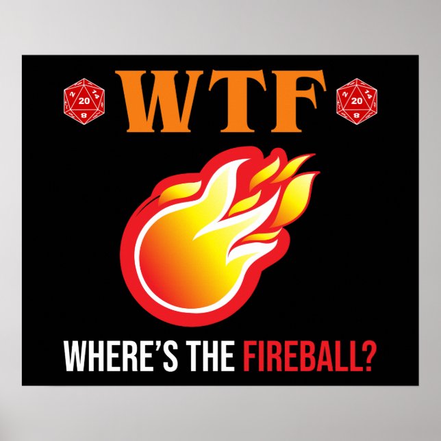 WTF - Wo ist der Feuerball? Poster (Vorne)