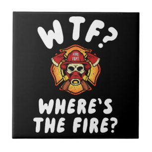 WTF Wo ist der Feuerwehrmann? Fliese