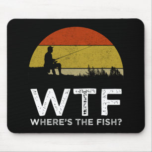 WTF - Wo ist der Fisch? Mousepad