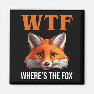WTF - Wo ist der Fuchs? Magnet